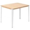 Les meilleures critiques de ???? Table Mange Debout Lunds 80X120x110cm Métal Blanc-naturel. ????