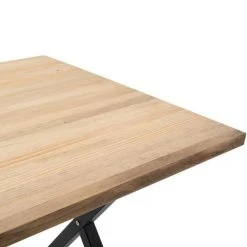Top 10 ???? Table Piedxeco 120x80cm Noir-bois Vieilli ???? -Buffets Shop table piedxeco 120x80cm noir bois vieilli 06
