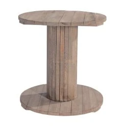 Top 10 ???? Table Ronde Héritage 2 Niveaux Ø80cm H90cm Pin Aspect Vieilli ????