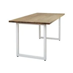 Vente flash ???? Table Salle A Manger ICub Strong ECO 80x120x75 Cm Blanc Effect-Vintage ✔️ -Buffets Shop table salle a manger icub strong eco 80x120x75 cm blanc effect vintage 3