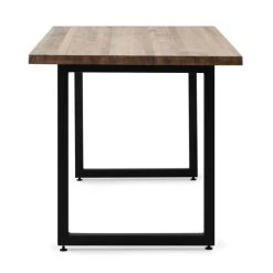 Tout neuf ???? Table Salle A Manger ICub Strong ECO 80x140x75 Cm Noir Effect-Vintage ???? -Buffets Shop table salle a manger icub strong eco 80x140x75 cm noir effect vintage 4