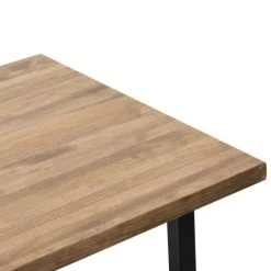 Nouveau ❤️ Table Salle A Manger ICub Strong ECO 80x180x75 Cm Noir Effect-Vintage ???? -Buffets Shop table salle a manger icub strong eco 80x180x75 cm noir effect vintage 5