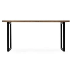 Tout neuf ???? Table Salle A Manger ICub Strong ECO 80x200x75 Cm Noir Effect-Vintage ???? -Buffets Shop table salle a manger icub strong eco 80x200x75 cm noir effect vintage 3