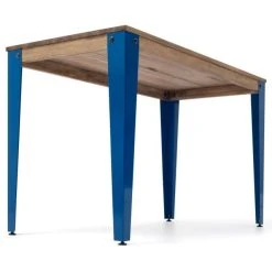 Le moins cher ???? Table Salle à Manger Lunds 180x90x75cm Bleu-Vieilli ???? -Buffets Shop table salle a manger lunds 180x90x75cm bleu vieilli 04