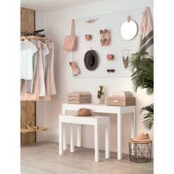 Meilleur prix ???? Tables Présentation Blanc Mat L100 X P40 X H79.5cm - L80 X P35 X H60cm - Par 2 ???? -Buffets Shop tables presentation blanc mat l100 x p40 x h79 5cm l80 x p35 x h60cm par 2 36